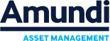 Logo bleu de la marque Amundi